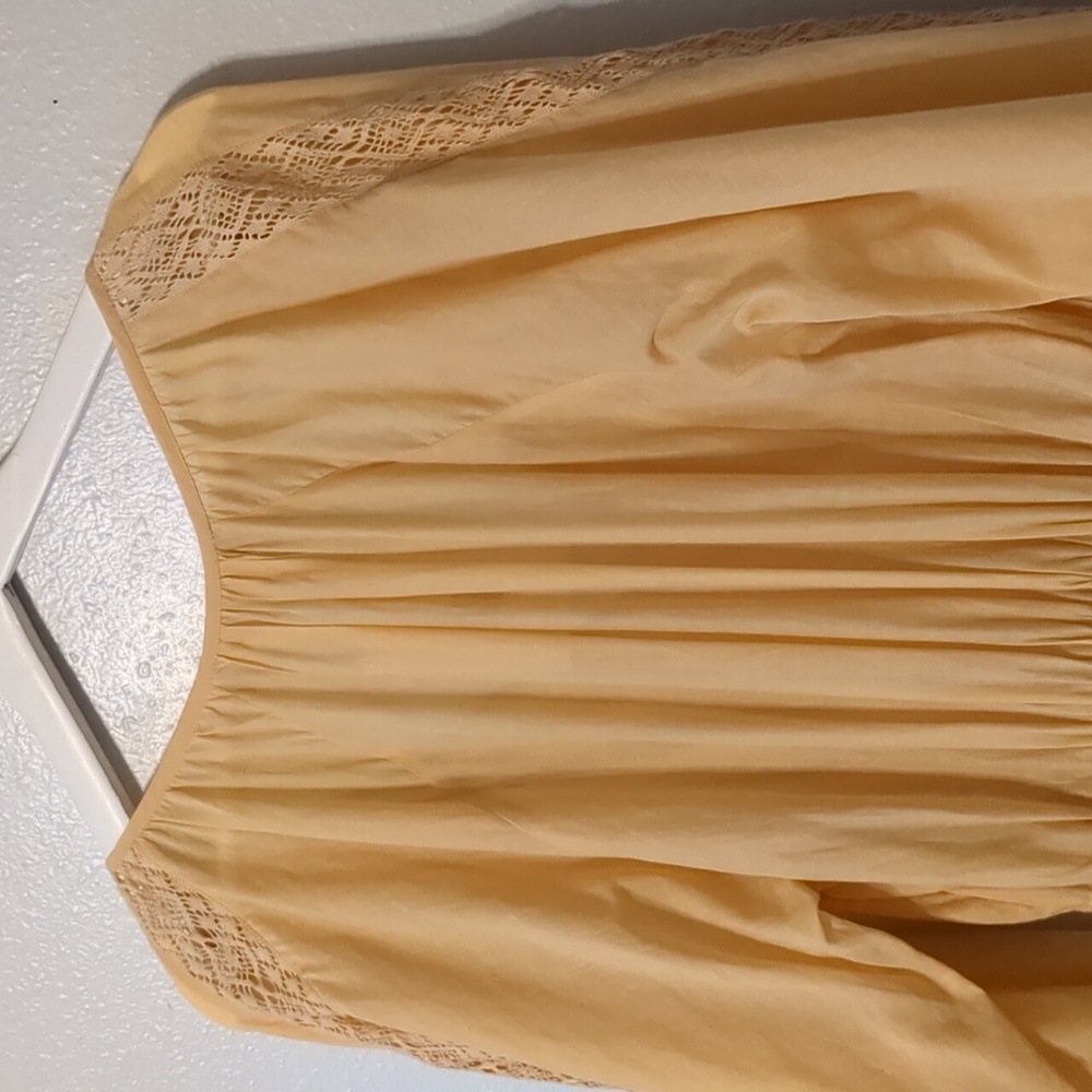 Spell And The Gypsy Sample Handkerchief Asymmetric Ruffle Hem Midi Dress NWT S - Picture 4 of 16